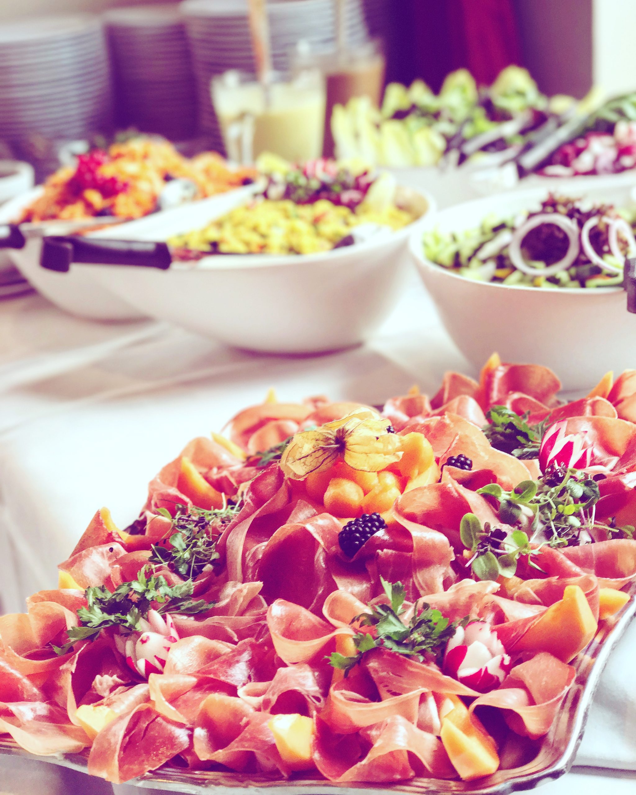 Catering-Platte für Feiern