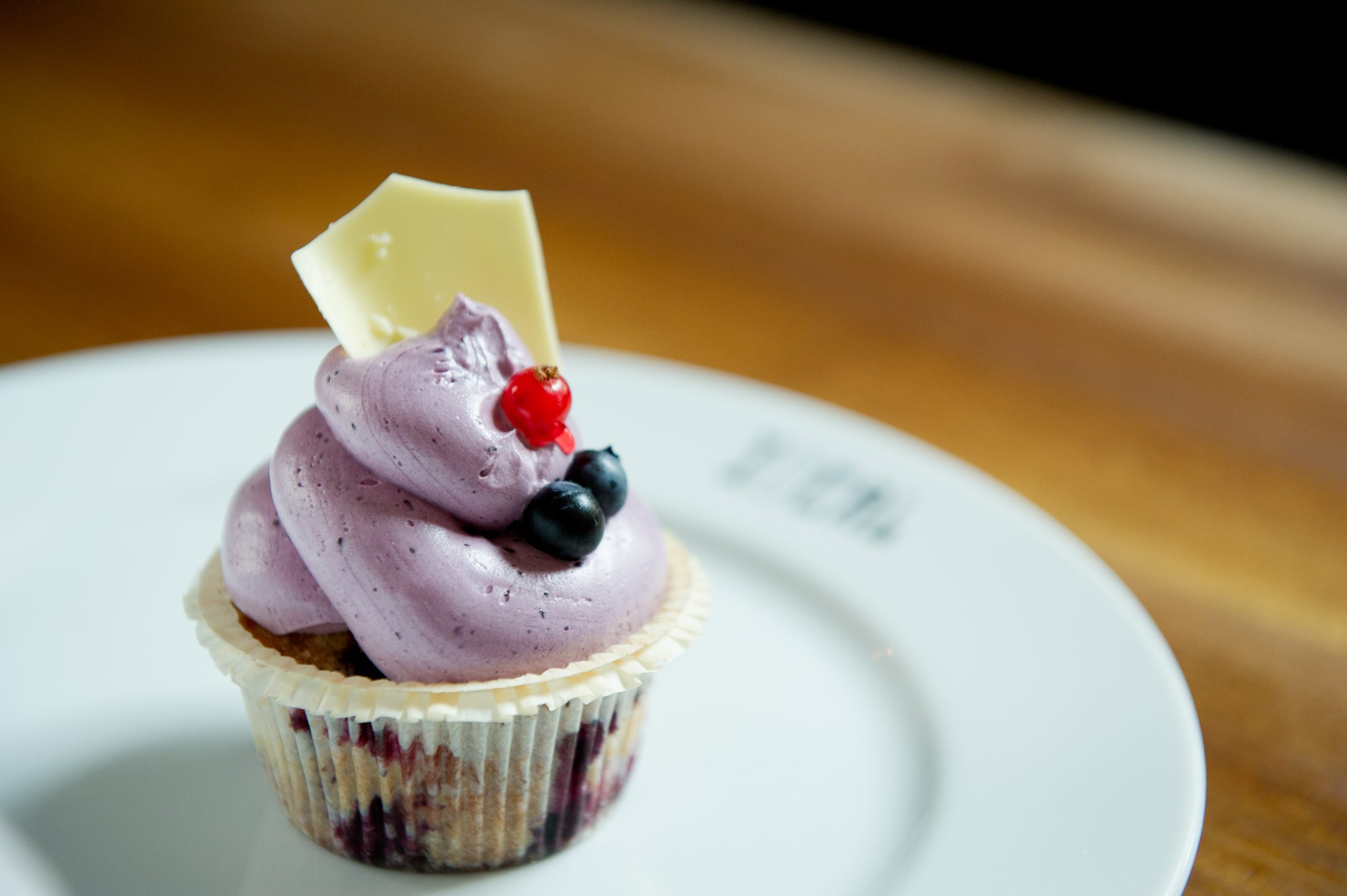 Cupcake mit Beeren