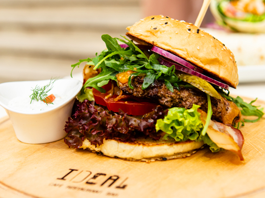 Hauptgerichte Speisen Burger